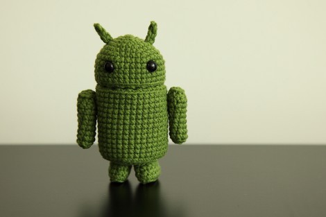 Andy the Android Amigurumi Doll