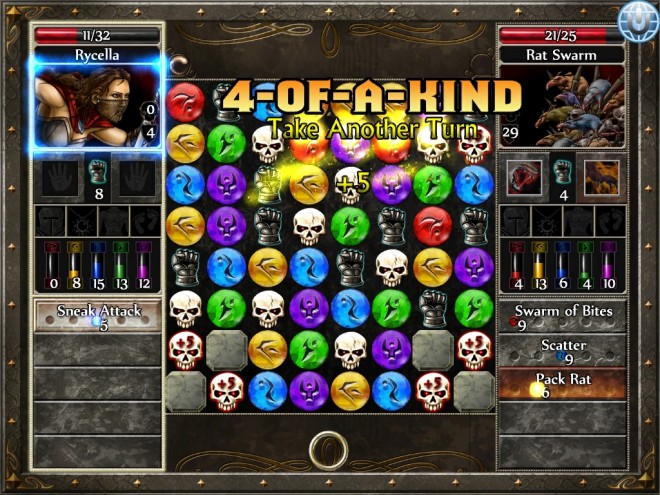 Puzzle Quest 2 iPad Preview 1