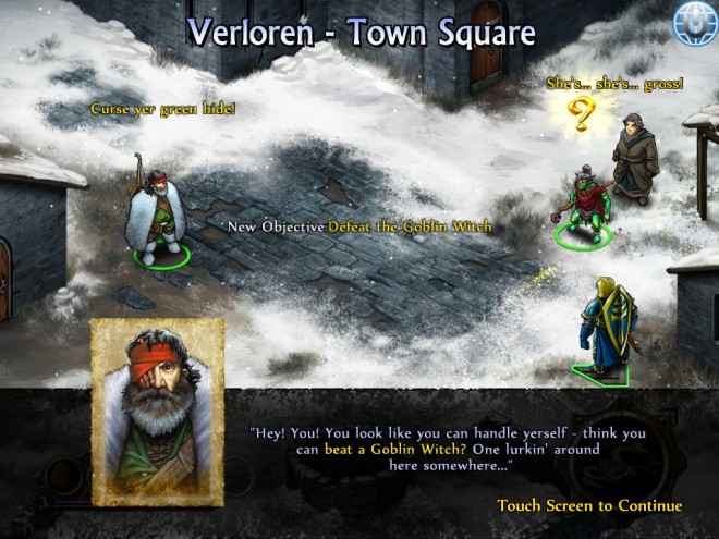 Puzzle Quest 2 iPad Preview 2