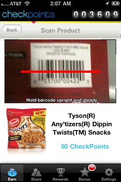 Checkpoints app rewards users for shopping