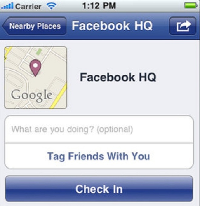 UK users get Facebook Places location-sharing service