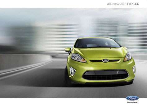 Ford Fiesta iPad app is an interactive sales brochure