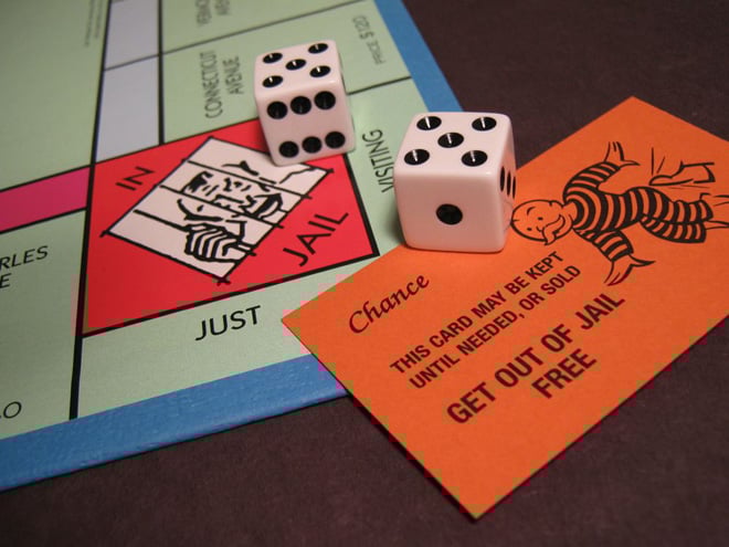 Monopoly Get out of jail free