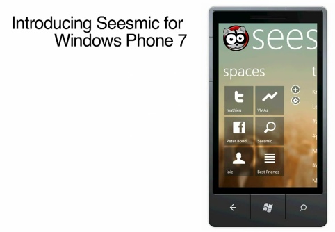 Seesmic preview for Windows Phone 7