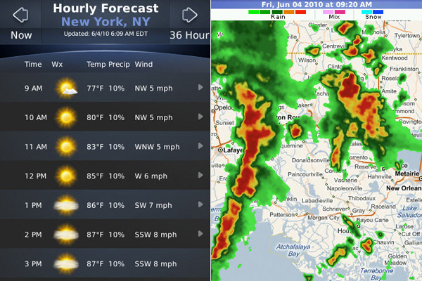 The Weather Channel MAX for BlackBerry