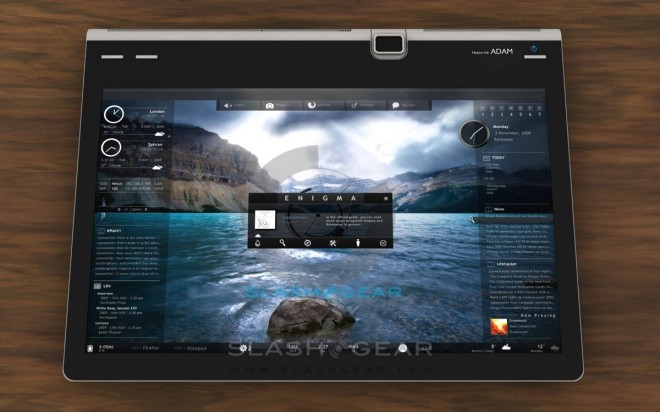 Notion Ink Adam UI artist made mockup