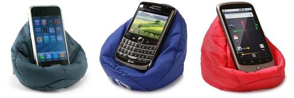 The Beanbag Cellphone Chair from ThinkGeek