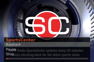 ESPN Radio for BlackBerry