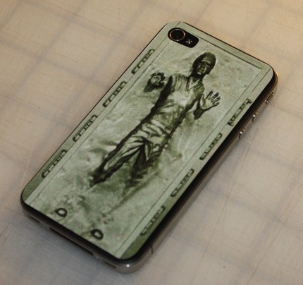 Han Solo iPhone 4 Sticker