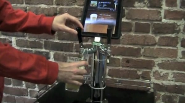 The iPad Controlled Beer Keg