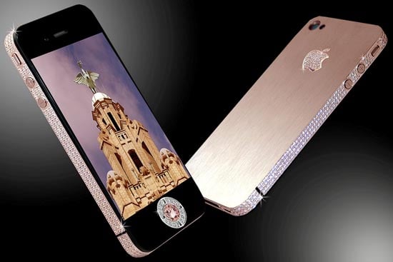 Stuart Hughes Diamond Encrusted iPhone 4