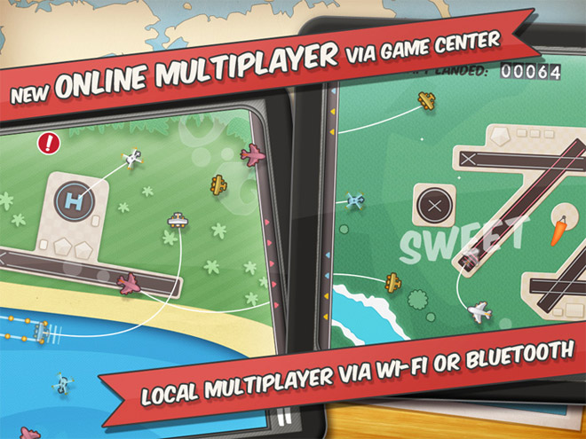 Flight Control HD to get an online multiplayer update!