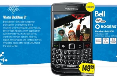 BlackBerry Bold 9780 at Best Buy Canada