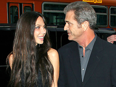 Oksana Grigorieva and Mel Gibson