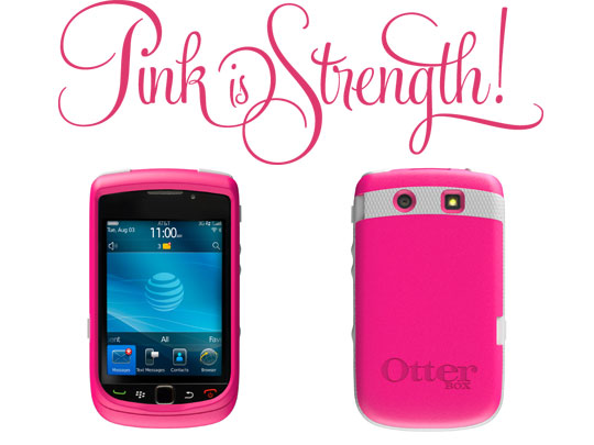 OtterBox Pink BlackBerry Torch 9800 \'Strength\' Case