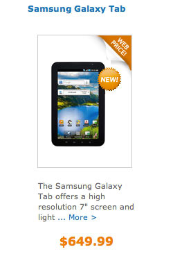 AT&T Samsung Galaxy Tab