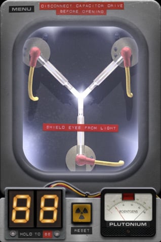 Flux Capacitor iPhone App