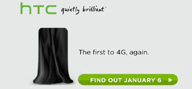 HTC teases new 4G smartphone