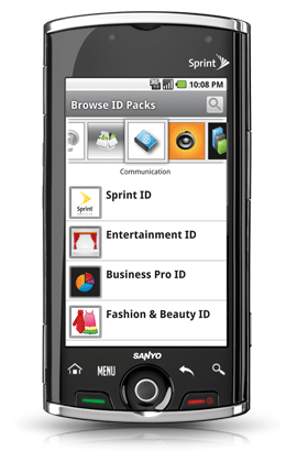 Sprint Sanyo Zio Android phone