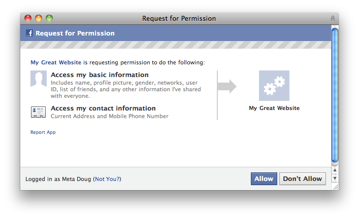 Facebook lets apps get access to phone numbers, address