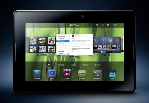 The BlackBerry PlayBook
