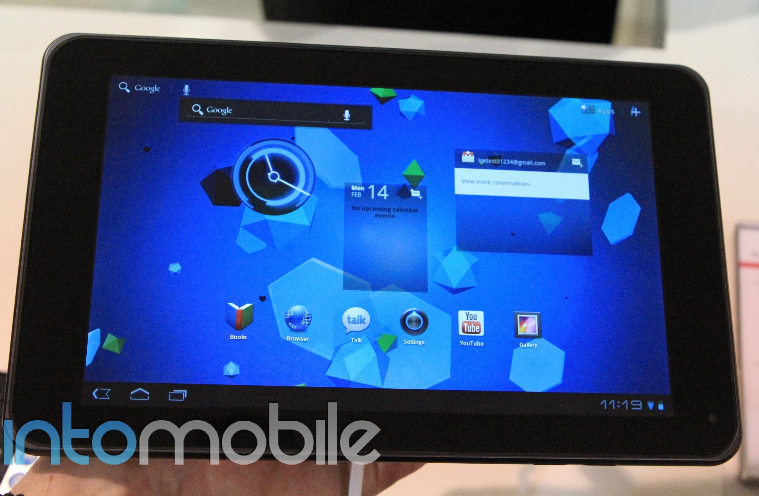 Hands-on G Slate (Optimus Pad) Android 3.0 Honeycomb tablet