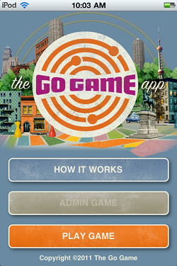 The Go Game iPhone app brings location-based urban games to your phone