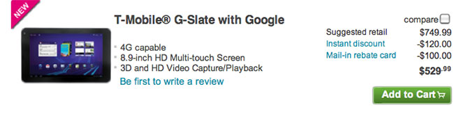 G-Slate for T-Mobile