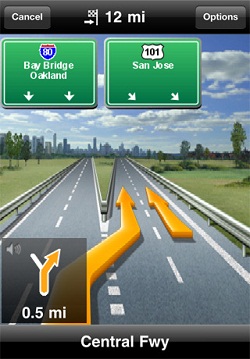 Navigon iPhone app adds augmented reality features