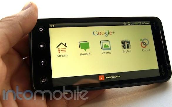 Google Plus Android app hands-on demo