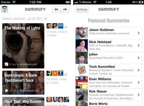 Summify for iOS