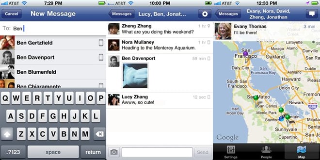 Facebook Messenger is chat app for iPhone, Android