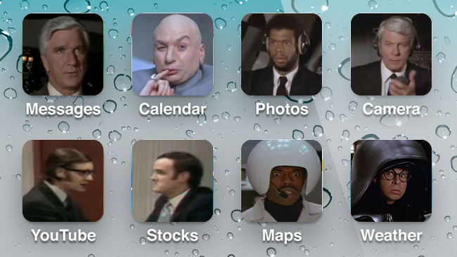 Short history of the iPhone as seen through funny movie clips