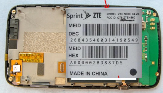 ZTE N860 Android smartphone heading to Sprint
