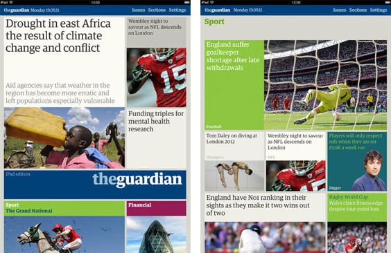 The Guardian gets an iPad app