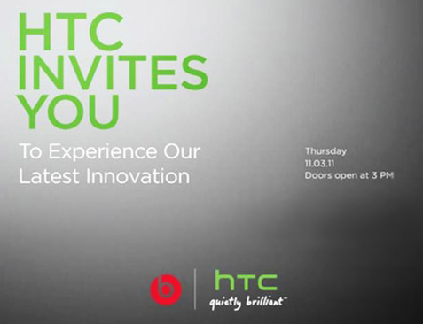 HTC Rezound to be announced on November 3?