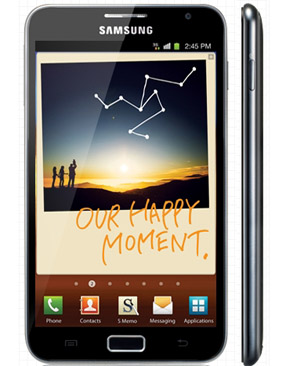 Samsung Galaxy Note hitting Australia in early 2012