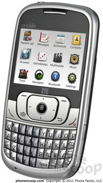 ZTE Memo QWERTY phone heading to Cricket