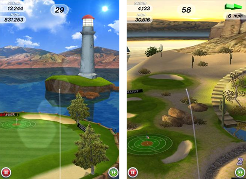 Flick Golf! hits the Android Market