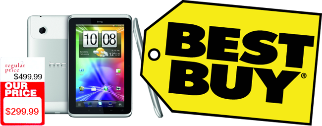Best Buy will offer HTC Flyer for $300 on October 6th