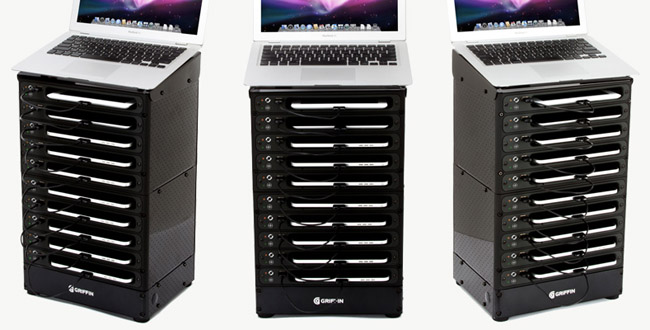 Griffin MultiDock can charge and sync up to 30 iPads at once