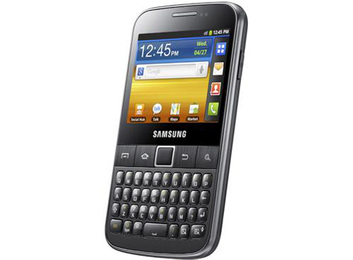 Samsung Galaxy Y Pro commercial
