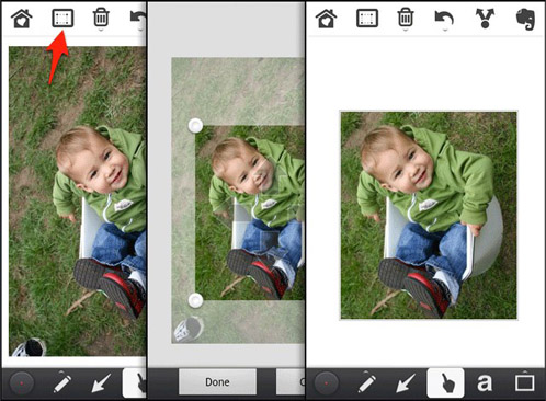 Evernote's Skitch for Android updated with cropping and smoother lines