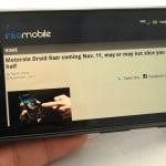 Motorola Droid Razr initial impressions