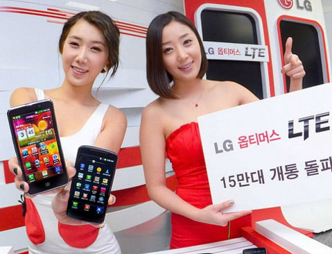 LG moves 150,000 Optimus LTE units in South Korea