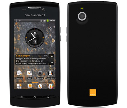 Orange San Francisco II shows its face