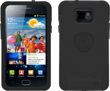 Trident Samsung Galaxy S II Aegis black case