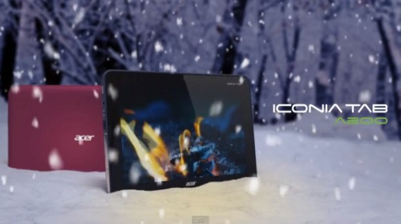 Acer Iconia Tab A200 video commercial