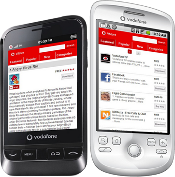 Vodafone launches Appia-powered mobile app store in India