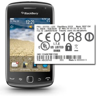 T-Mobile's BlackBerry Curve 9380 is at the FCC